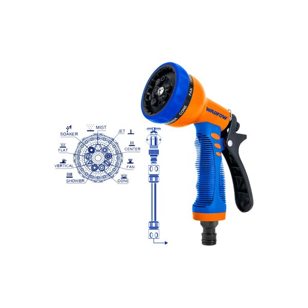 PLASTIC TRIGGER NOZZLE 9 TYPE | WADFOW